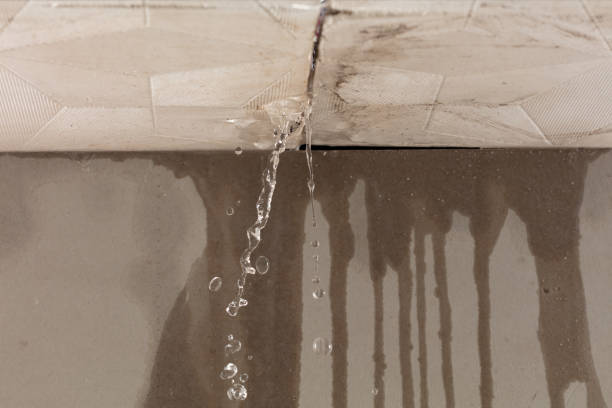 Professional Water Damage Restoration technician working in Cumberland Furnace, TN
